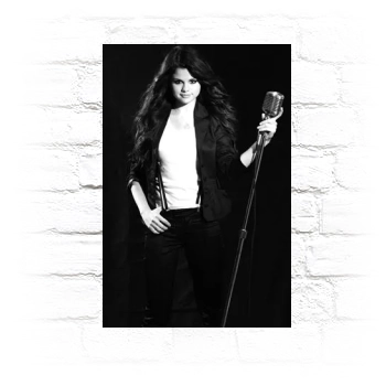 Selena Gomez Metal Wall Art