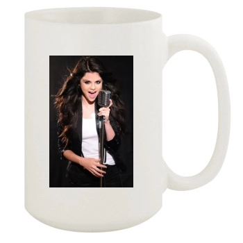 Selena Gomez 15oz White Mug