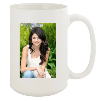 Selena Gomez 15oz White Mug