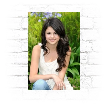 Selena Gomez Metal Wall Art