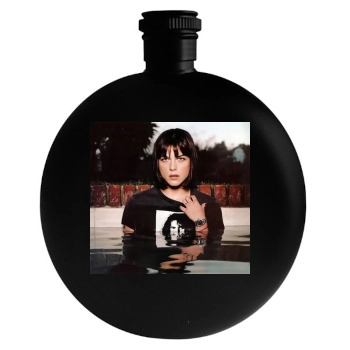 Selma Blair Round Flask