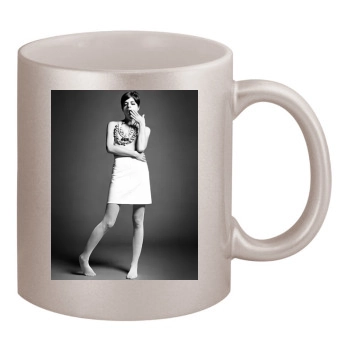 Selma Blair 11oz Metallic Silver Mug