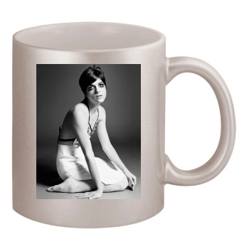 Selma Blair 11oz Metallic Silver Mug