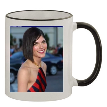 Selma Blair 11oz Colored Rim & Handle Mug