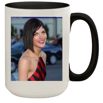 Selma Blair 15oz Colored Inner & Handle Mug