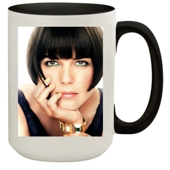 Selma Blair 15oz Colored Inner & Handle Mug