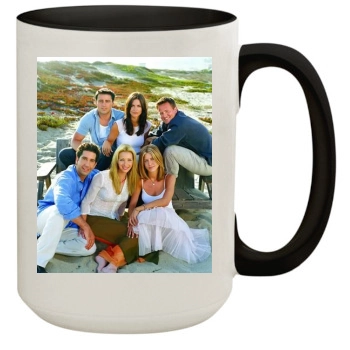 F.R.I.E.N.D.S 15oz Colored Inner & Handle Mug