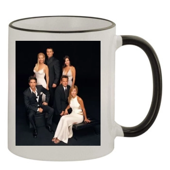 F.R.I.E.N.D.S 11oz Colored Rim & Handle Mug