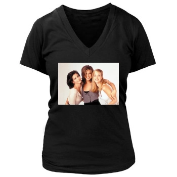 F.R.I.E.N.D.S Women's Deep V-Neck TShirt