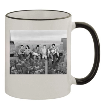 F.R.I.E.N.D.S 11oz Colored Rim & Handle Mug