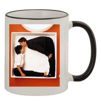 F.R.I.E.N.D.S 11oz Colored Rim & Handle Mug