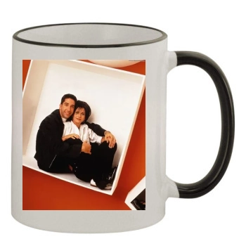 F.R.I.E.N.D.S 11oz Colored Rim & Handle Mug