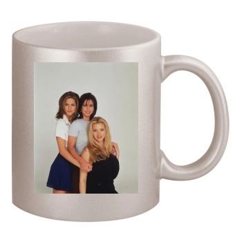 F.R.I.E.N.D.S 11oz Metallic Silver Mug