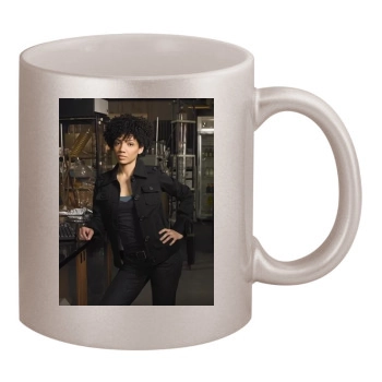 Fringe 11oz Metallic Silver Mug