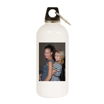 Heroes White Water Bottle With Carabiner