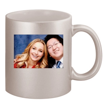 Heroes 11oz Metallic Silver Mug