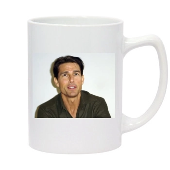 Tom Cruise 14oz White Statesman Mug