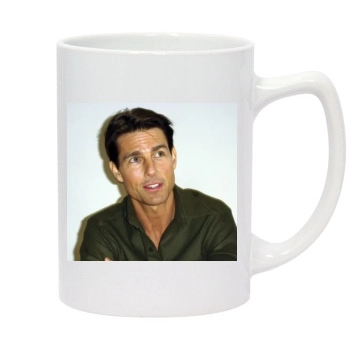 Tom Cruise 14oz White Statesman Mug