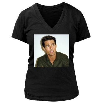 Tom Cruise Women's Deep V-Neck TShirt