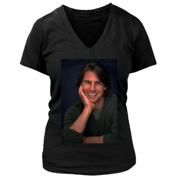 Tom Cruise Women's Deep V-Neck TShirt