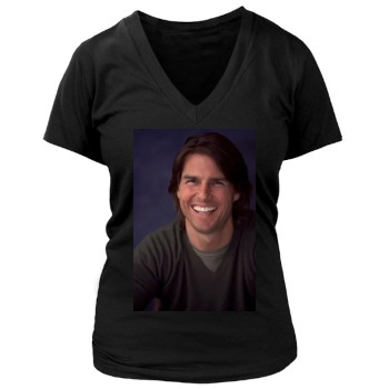 Tom Cruise Women's Deep V-Neck TShirt