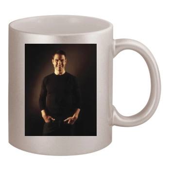 Tom Cruise 11oz Metallic Silver Mug