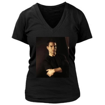 Tom Cruise Women's Deep V-Neck TShirt