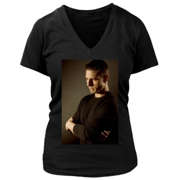 Tom Cruise Women's Deep V-Neck TShirt