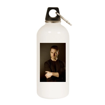 Tom Cruise White Water Bottle With Carabiner