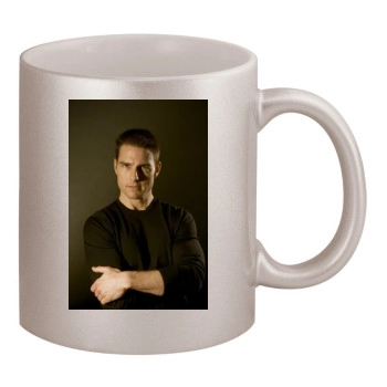 Tom Cruise 11oz Metallic Silver Mug