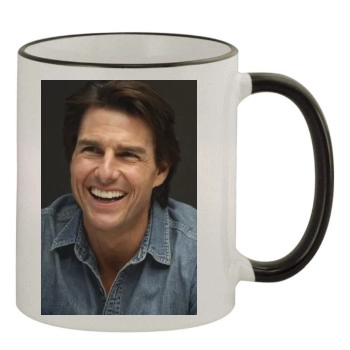 Tom Cruise 11oz Colored Rim & Handle Mug