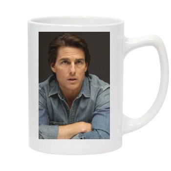 Tom Cruise 14oz White Statesman Mug