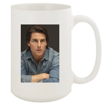 Tom Cruise 15oz White Mug