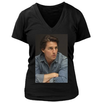 Tom Cruise Women's Deep V-Neck TShirt