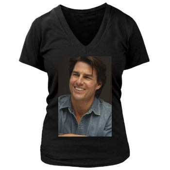 Tom Cruise Women's Deep V-Neck TShirt