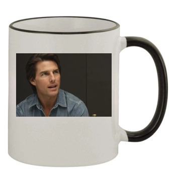 Tom Cruise 11oz Colored Rim & Handle Mug