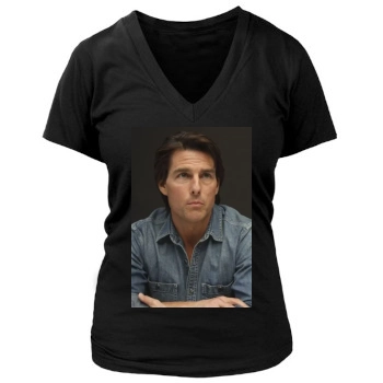 Tom Cruise Women's Deep V-Neck TShirt