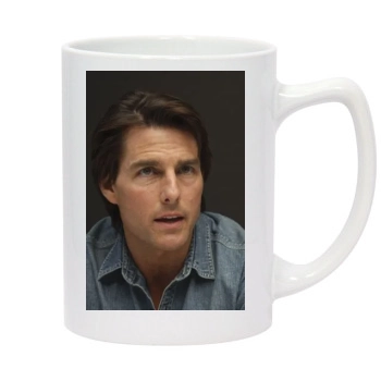 Tom Cruise 14oz White Statesman Mug