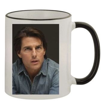 Tom Cruise 11oz Colored Rim & Handle Mug