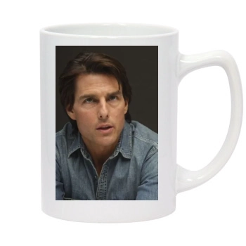 Tom Cruise 14oz White Statesman Mug