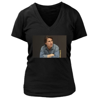 Tom Cruise Women's Deep V-Neck TShirt