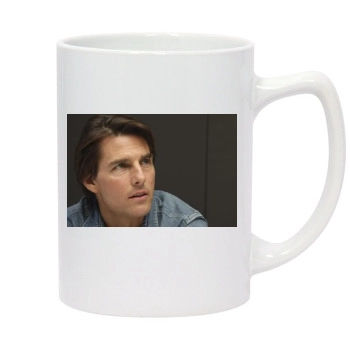 Tom Cruise 14oz White Statesman Mug