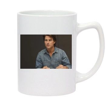 Tom Cruise 14oz White Statesman Mug