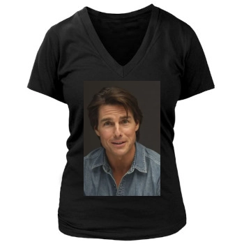 Tom Cruise Women's Deep V-Neck TShirt