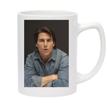 Tom Cruise 14oz White Statesman Mug