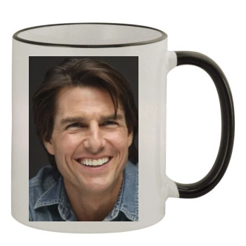 Tom Cruise 11oz Colored Rim & Handle Mug