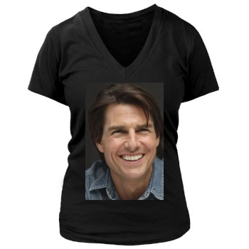 Tom Cruise Women's Deep V-Neck TShirt