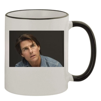 Tom Cruise 11oz Colored Rim & Handle Mug