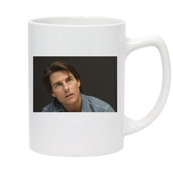 Tom Cruise 14oz White Statesman Mug