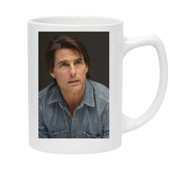 Tom Cruise 14oz White Statesman Mug